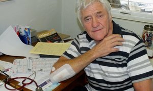 Dr Christo ernstig beseer